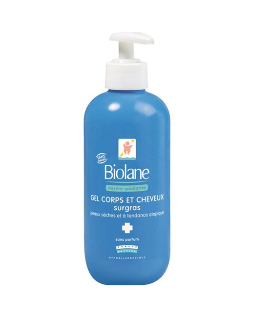 Gel corps et cheveux surgras dermo-pédiatrie