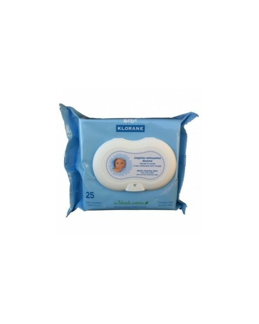Lingettes nettoyantes visage et mains