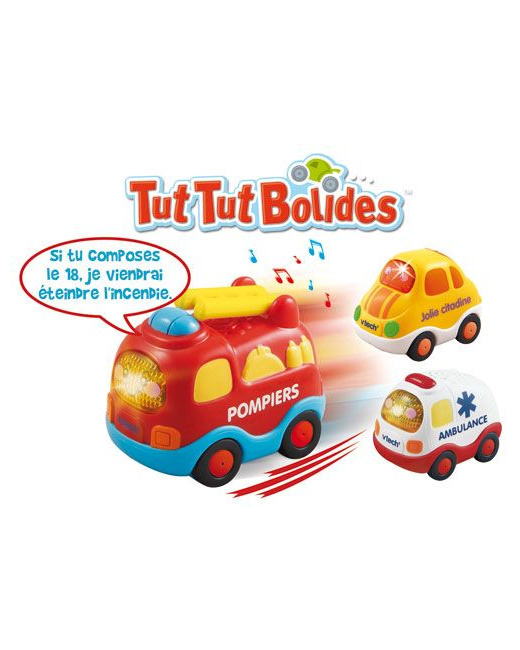 Tut tut bolides - coffret trio Véhicules parlants