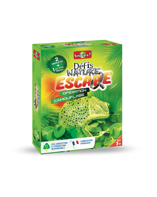 Jeu éducatif Défis Nature Escape - Opération Camouflage