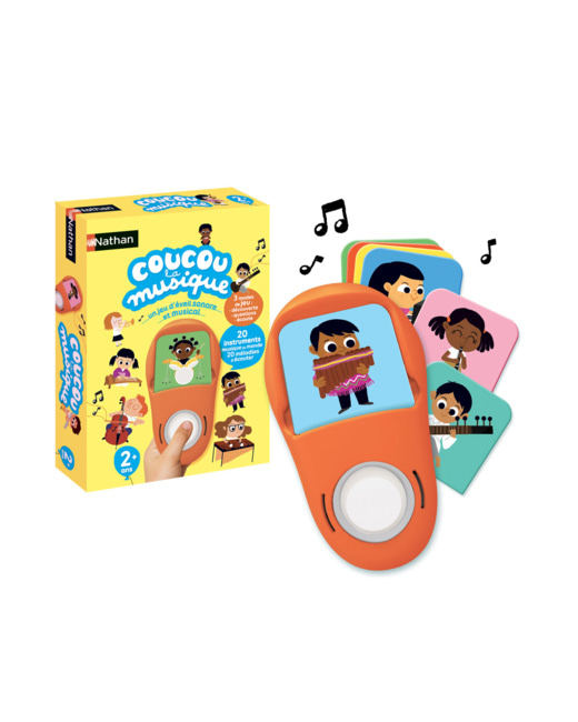 Coucou Animaux - Jeu D'Éveil Musical 20 Comptines, 3 Modes, Pour Enfants Dès 2 Ans