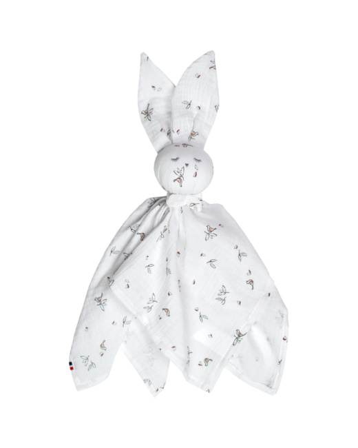 Doudou plat Lapin personnalisable, Melody