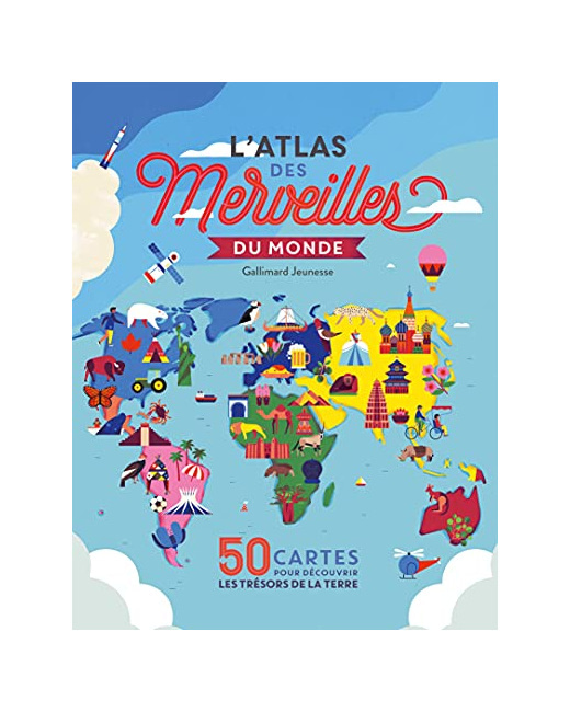 Livre L'Atlas Des Merveilles Du Monde