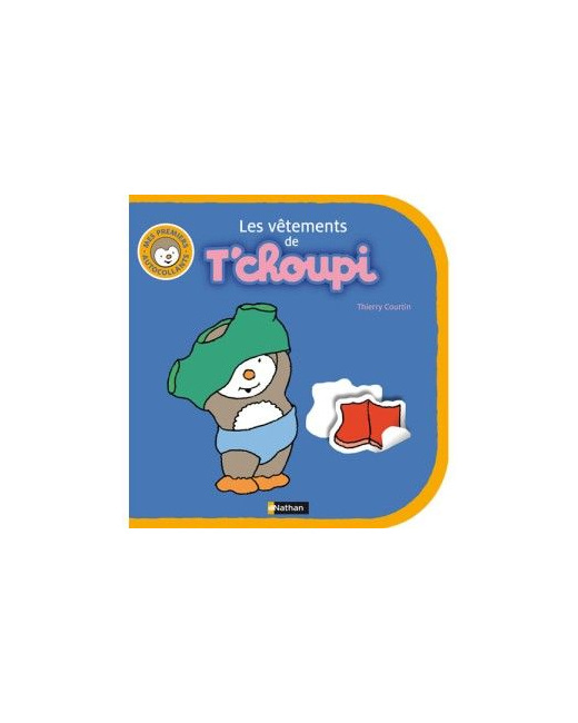 Livre Les vêtements de T'choupi : Autocollants