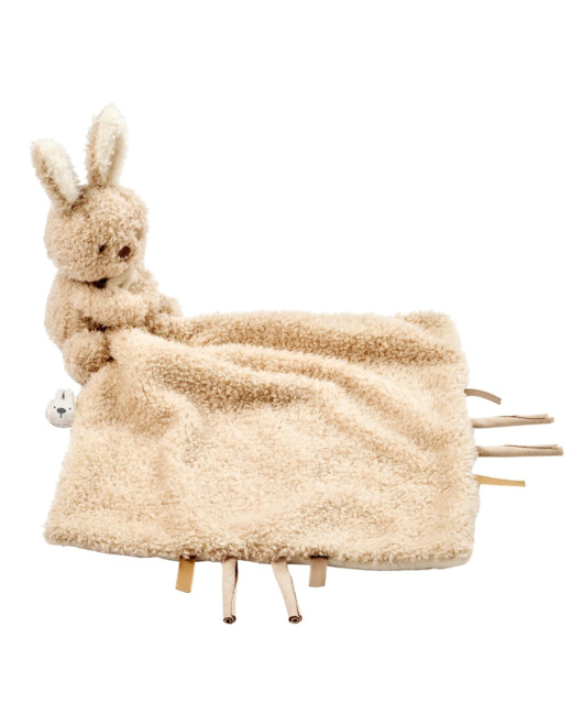Doudou calin couverture Teddy Bouclette