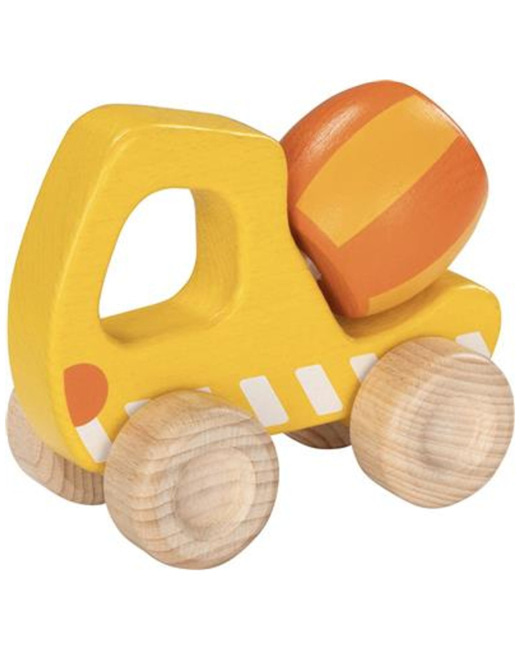 Camion bétonnière en bois