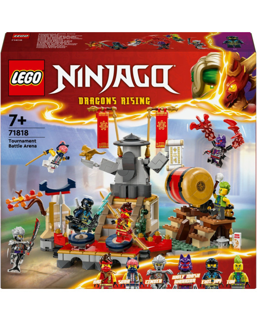 L’arène de combat du tournoi Ninjago