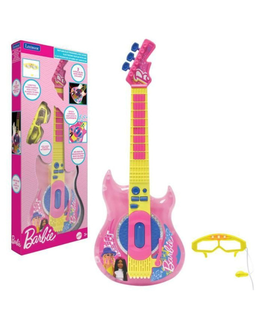 Guitare électronique lumineuse Barbie