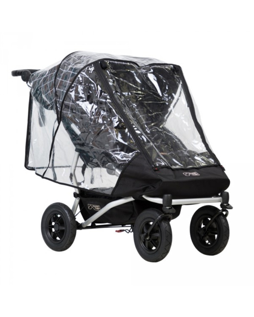 Habillage pluie pour poussette Double Duet