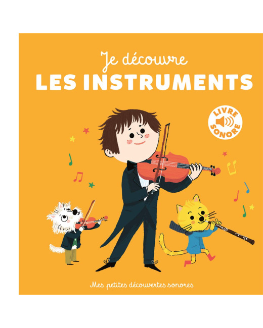 Livre Sonore Je découvre les instruments