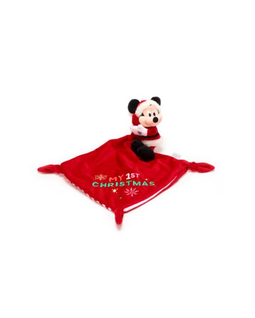 Doudou de Noël Mickey pour bébés