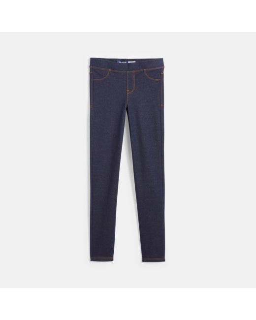 Jegging stretch bleu fille