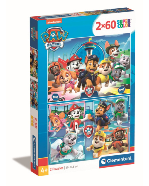 Puzzle Paw Patrol - 2x20 pièces