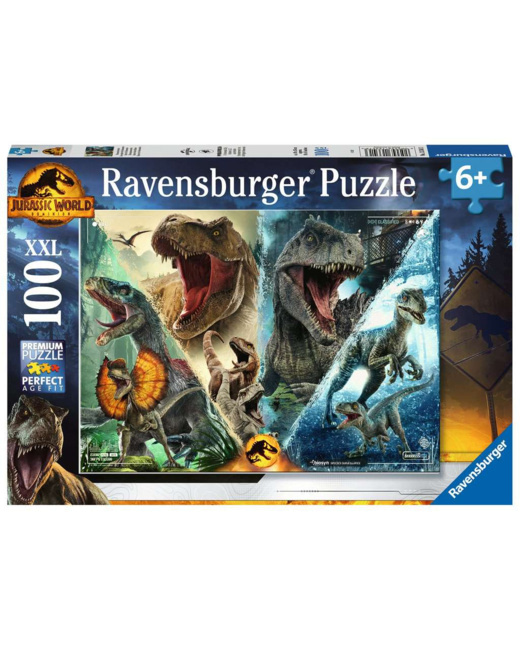 Puzzle Les espèces de dinosaures / Jurassic World 3 - de 6 ans