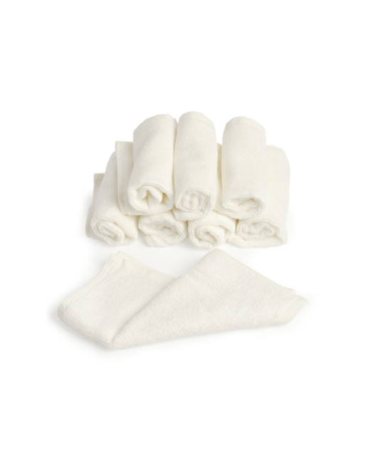Lot de 8 lingettes réutilisables