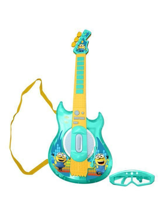 Guitare électronique lumineuse Les Minions