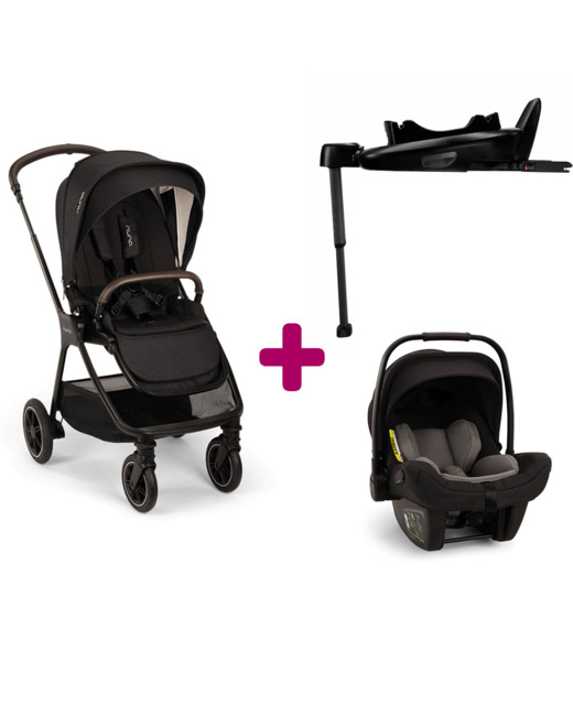 Poussette duo Triv Next + siège auto Pipa Next + base next