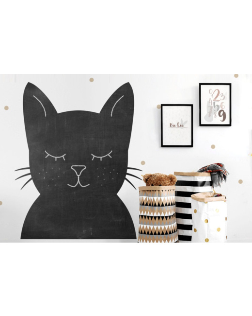 Ardoise adhésive Chat