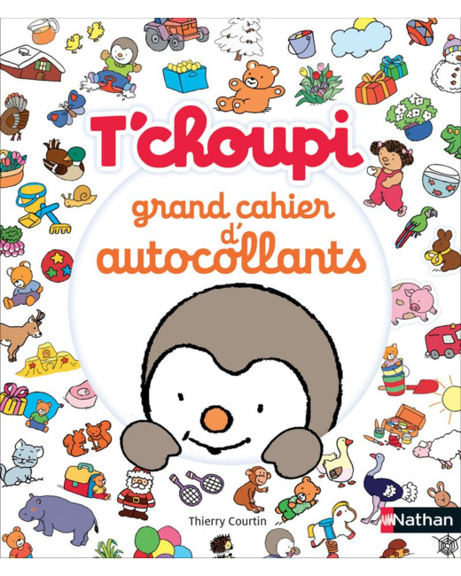 Mon grand cahier d'autocollants T'choupi 