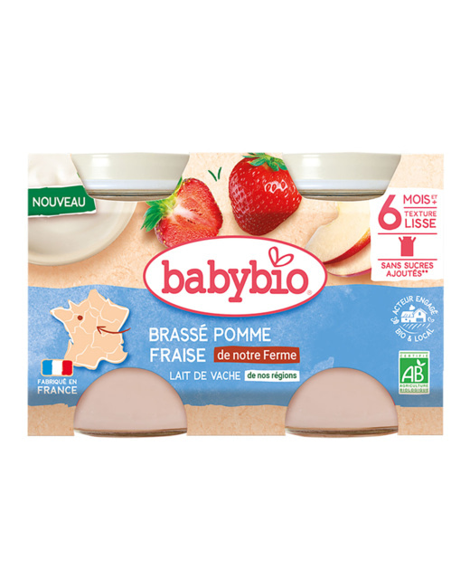 Brassé pomme fraise