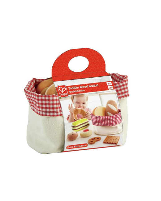 Panier de viennoiseries en tissu