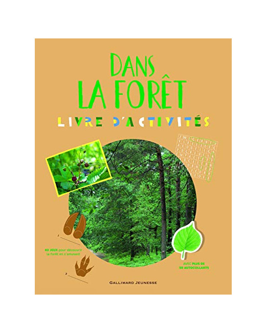 Livre Dans La Forêt: Livre D'Activités