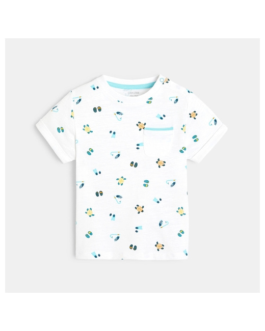 T-shirt tortues et palmes
