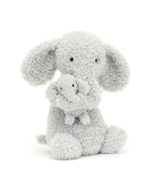 Peluche éléphant Huddles Grey Elephant