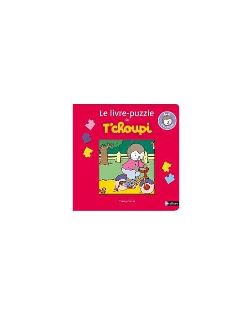  Le livre-puzzle T'choupi 3 pièces