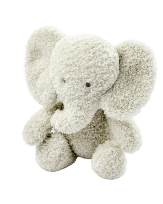 Peluche bébé éléphant Teddy Bouclette