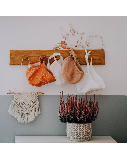 Planche de stickers enfants- Petits lapins blanches