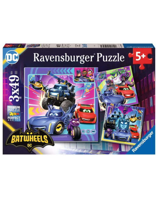 Puzzle Appel à tous les Batwheels ! - de 5 ans