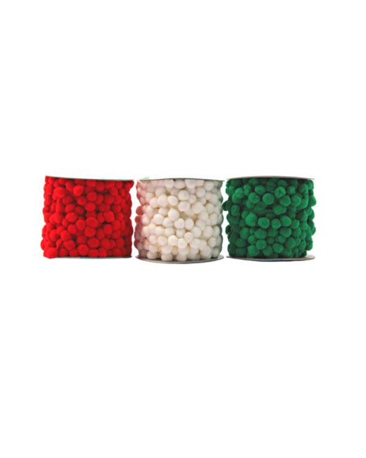 Rubans Pompons - Noël