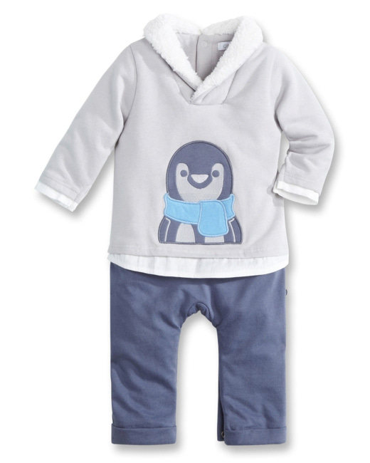 Combinaison 1 pièce bébé en maille