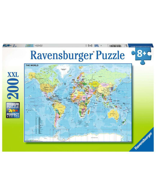 Puzzle Carte du Monde - de 8 ans