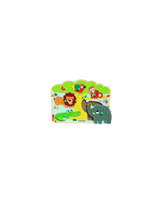 Puzzle musical enfant Baobab 5 pièces
