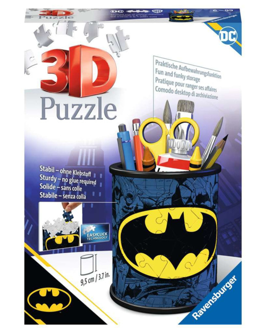 Puzzle Pot à crayons - Batman - de 6 ans