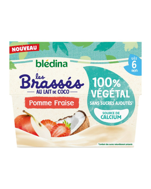 Brassés au lait de coco 100% végétal