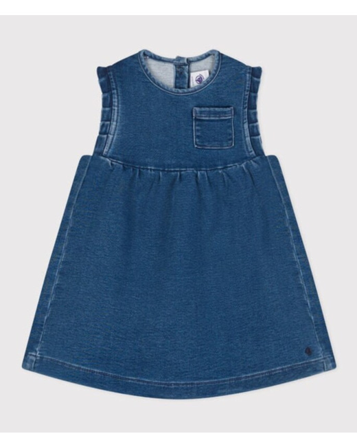 Robe en denim écoresponsable