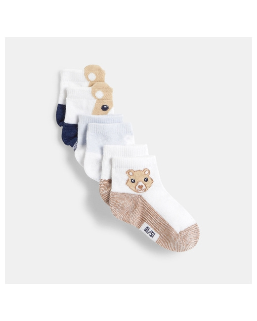 Chaussettes basses oursons (lot de 3)