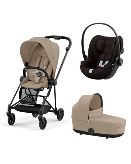 Poussette Trio Mios 3 + Cloud g i-Size + Nacelle Luxe