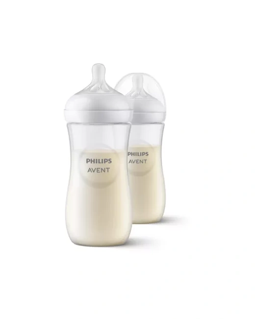 Lot de 2 biberons Natural à Réponse Naturelle 330 ml
