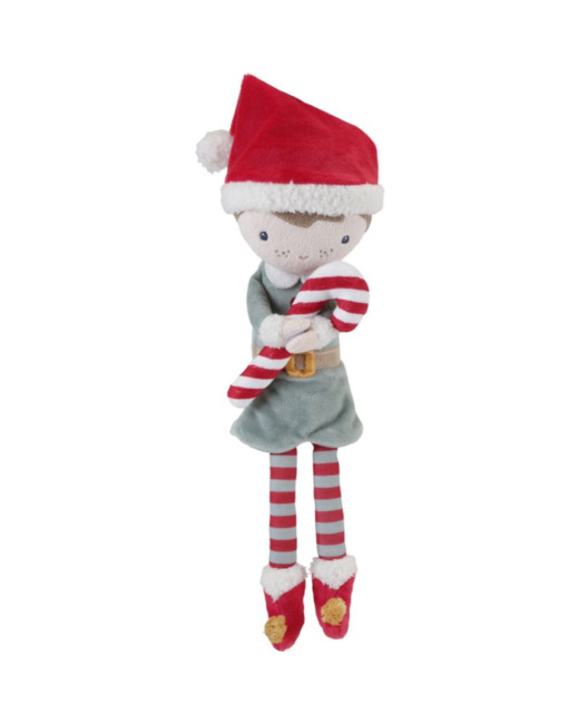 Poupée souple elfe de Noël Jim