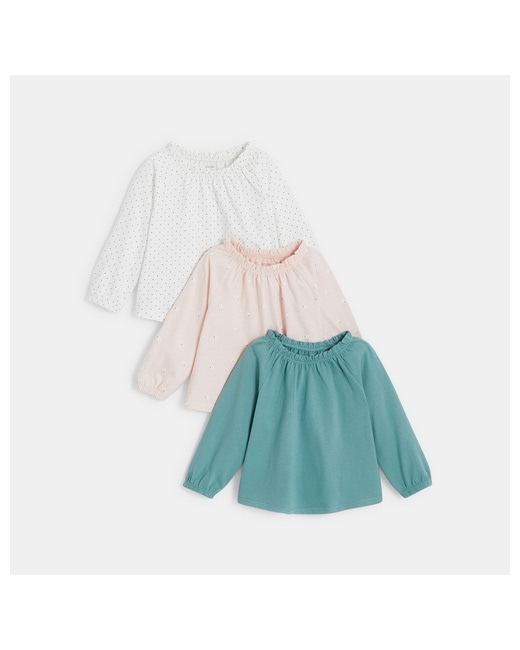Blouse col élastique (lot de 3)