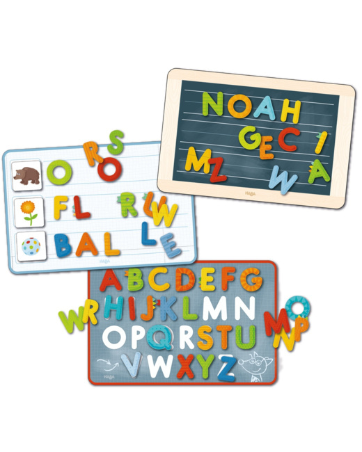 Boîte de jeu magnétique Alphabet