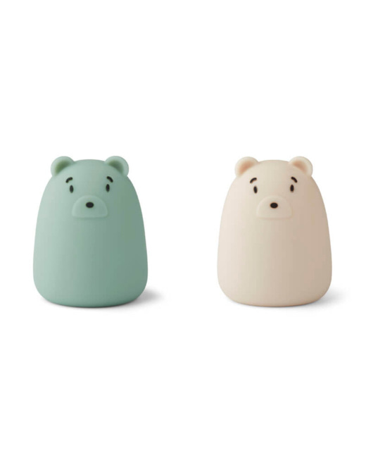 Lot de 2 veilleuses Callie - Mr bear peppermint / Sandy