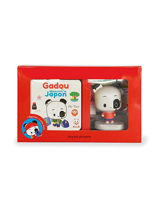 Gadou découvre le Japon: coffret livre + figurine