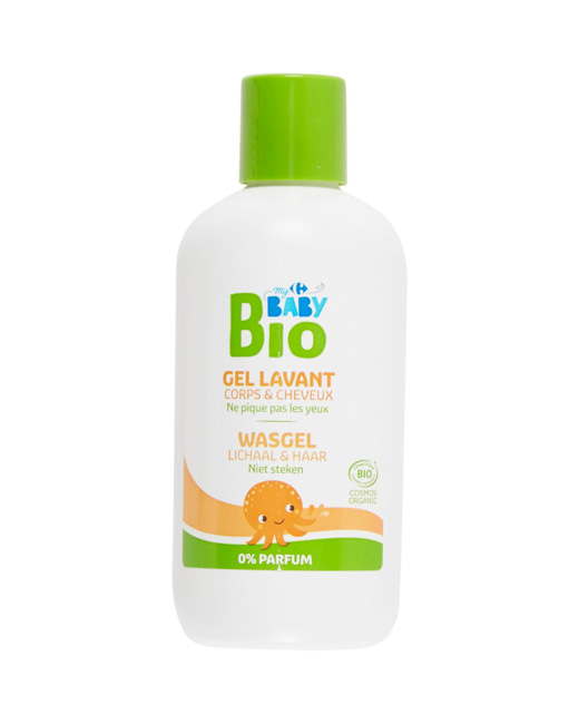 Gel lavant bébé corps & cheveux Bio - 250ml