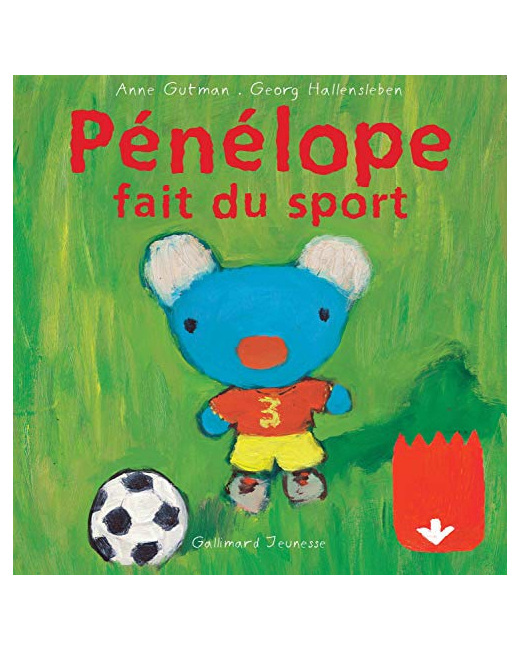 Livre Pénélope Fait Du Sport - Un Livre Animé - De 3 À 6 Ans