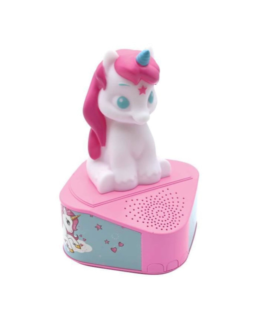 Enceinte bluetooth figurine lumineuse Licorne